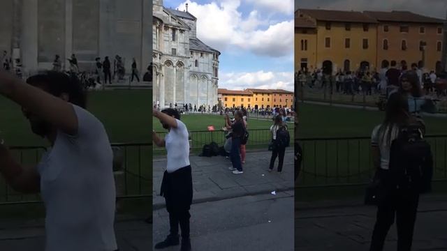 Пизанская башня в Италии (Leaning Tower of Pisa in Italy)