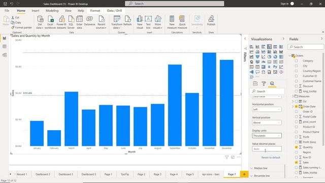 How to Add Dynamic Reference Line on Power BI Chart based on Min Max Average Median & Percentile смотреть онлайн