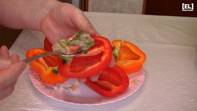 Перец Рецепт Фаршированный Перец в Духовке БЫСТРО И ОЧЕНЬ ВКУСНО