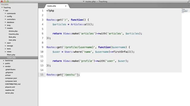 Laravel Eloquent Relationships: Has Many Through (5/6) смотреть онлайн