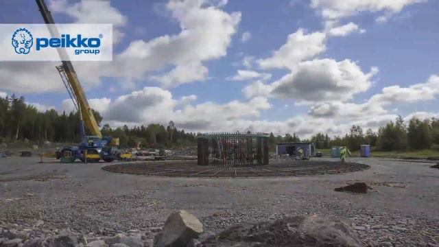 Фундамент для береговой ветряной турбины смотреть онлайн