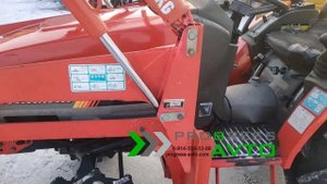 Трактор YANMAR F-220 с ковшом ( с куном) фронтальная установка ГУР ВОМ фреза без ПСМ