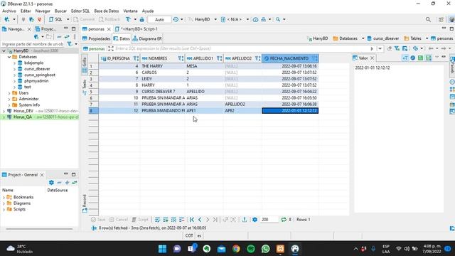 Curso de DBeaver | Como Insertar, Actualizar, Modificar y Eliminar Registros Usando Sentencias SQL смотреть онлайн