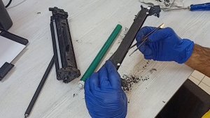 Canon MF112 qora chiziq chiqaryapti | полоса при печать