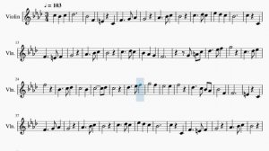 Violin Sheet Music: How to play Trisha's Lullaby (Fullmetal Alchemist Brotherhood) by Akira Senju