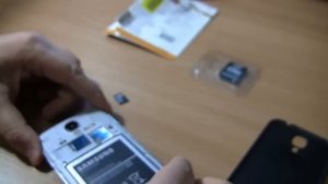 Как установить карту памяти. Пример установки Transcend MicroSDHC 32 GB
