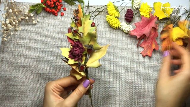 Сборка осеннего венка | Венок для осенней фотосессии | DIY смотреть онлайн