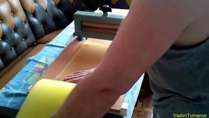 Изготовление вощины из натурального воска в домашних условиях при помощи матрицы Make a wax yoursel