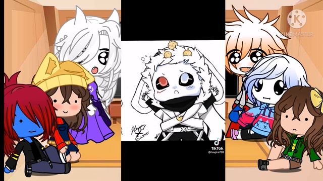 Реакция персонажей Андертейл на ТТ смотреть онлайн