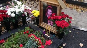 Могила Игоря Талькова 13 октября 2022