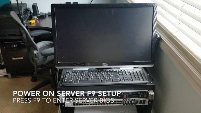 Power on the hp proliant dl360p g8 server f9 setup bios menu смотреть онлайн