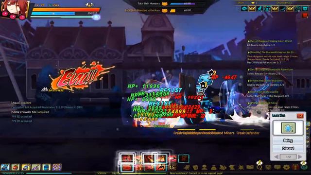 [Elsword] Elesis Level 99 on Elrianode City 11-3 [Crimson Avenger] смотреть онлайн