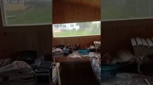 Баня 6000*4000 с терассой, топка с улицы