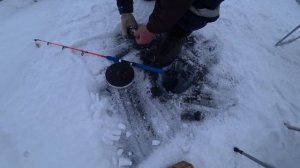 Рыбалка на омуля на Байкале 5 марта 2023