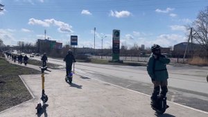 Моноколесо #35 off-road, рация, гарнитура, покатушки 23.04
#euc
#VeteranShermanMax
#Моноколесо