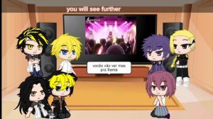 tokyo revengers react to mikey and emma as aqua and ruby hoshino