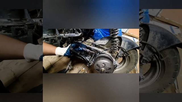 Скутер - обзор на установку кикстартера на Vento Retro смотреть онлайн