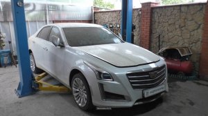 Замена насоса омывателя фар на Cadillac CTS 2,0 4WD Кадилак СТС 2015 года