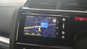 Навигация на internavi Honda fit gp5