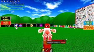 (Request) " :bunny all :color all red :poop all " | Free Admin - Roblox