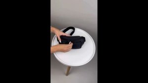 Бананка кожаная мужская модная, Оригинальный подарок мужчине, Сумка на пояс мужская SL005