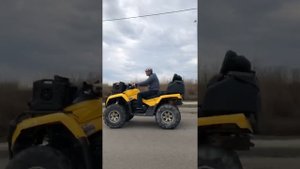 Весенние покатухи на BRP OUTLANDER MAX XT 800-HO