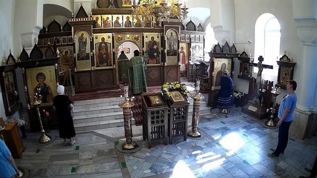 11.06.2020 Свт. Луки исп., архиеп. Симферопольского. Часы. Литургия. смотреть онлайн