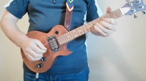 Electric ukulele Less Paul tenor hand made. Электро укулеле тенор своими руками.