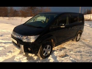 Mitsubishi Delica D5.  Мини-обзор.