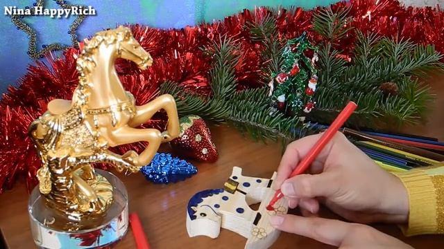 NHR ♥ Лошадка своими руками! 2014 ♥ Nina HappyRich смотреть онлайн