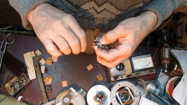 SAMSUNG пылесос 1600W, перемотка якоря. смотреть онлайн