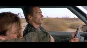 Терминатор 2. Джон Коннор учит Терминатора быть человеком