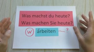 Немецкий язык для начинающих. 4 урок. Как задать вопрос Was? Wo?