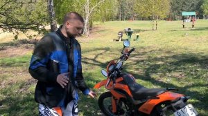 Обзор на Минск х250 после 10000 км.