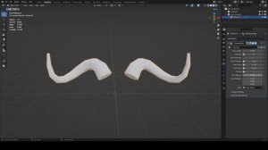 Blender  Создаём стилизованные рога при помощи геометрических нод.