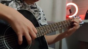 Грустная и самая простая мелодия на гитаре (Петлюра - Горит косяк)