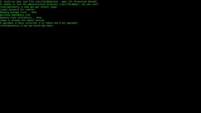 Ubuntu : apt-get Basics смотреть онлайн