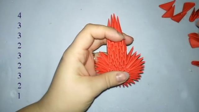 модульное оригами красивая звезда (modular origami beautiful star) смотреть онлайн