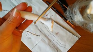 Лепим куклу из полимерной глины, первый опыт!