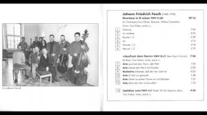 Johann Friedrich Fasch (1688-1758) - Cantatas, Overture, Concerto (Shalev Ad-El)