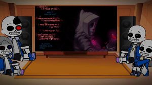 Sans AUs react to Axetale || Undertale (Axetale Comic Dub) || Frans || Gacha Club