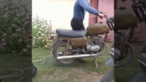 построил кафе рейсер из восхода. крутой cafe racer. полное видео постройки cafe racer.