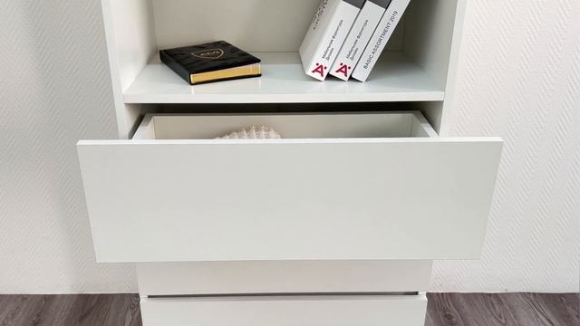 Обзор стеллажа «Мори» МСТ 600.3 - «ДСВ Мебель» смотреть онлайн