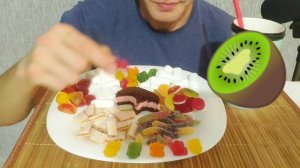ASMR GUMMY BEARS , CANDY & SUGAR JELLY | АСМР ЕДА ЖЕЛЕ | ASMR CANDY MUKBANG | BATON SUDBY