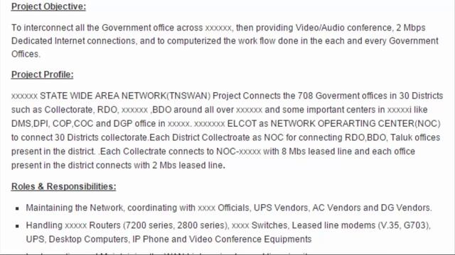 Network Administrator Sample Resume смотреть онлайн