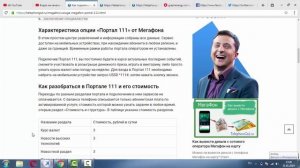 Услуга "Портал 111" от Мегафон - описание, как подключить и отключить