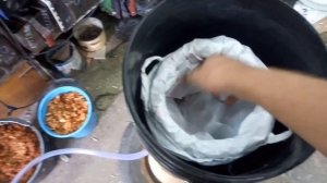Мощная самодельная соковыжималка. Powerful homemade juicer.
