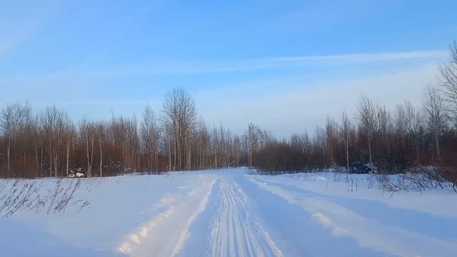 На рыбалку, река Лозьва, февраль 2023