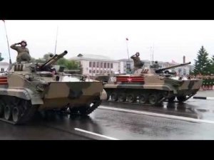 Парад к 75-летию Победы в Великой Отечественной войне в Белогорске