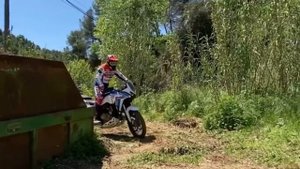 (Part 2) Toni Bou extreme maxi trail Honda Africa Twin CRF 1100L